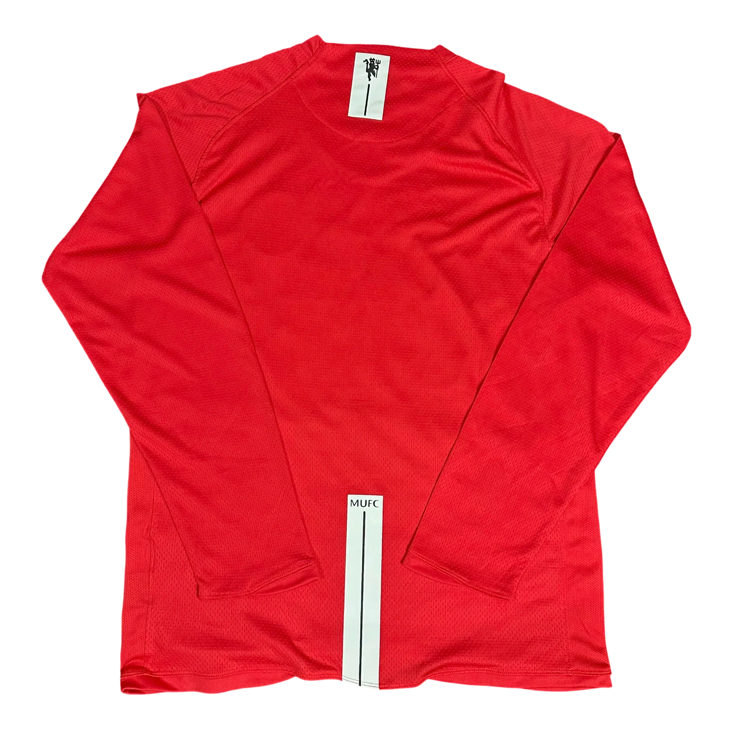 Kit Infantil Manchester United I 2007/08 Manga Longa