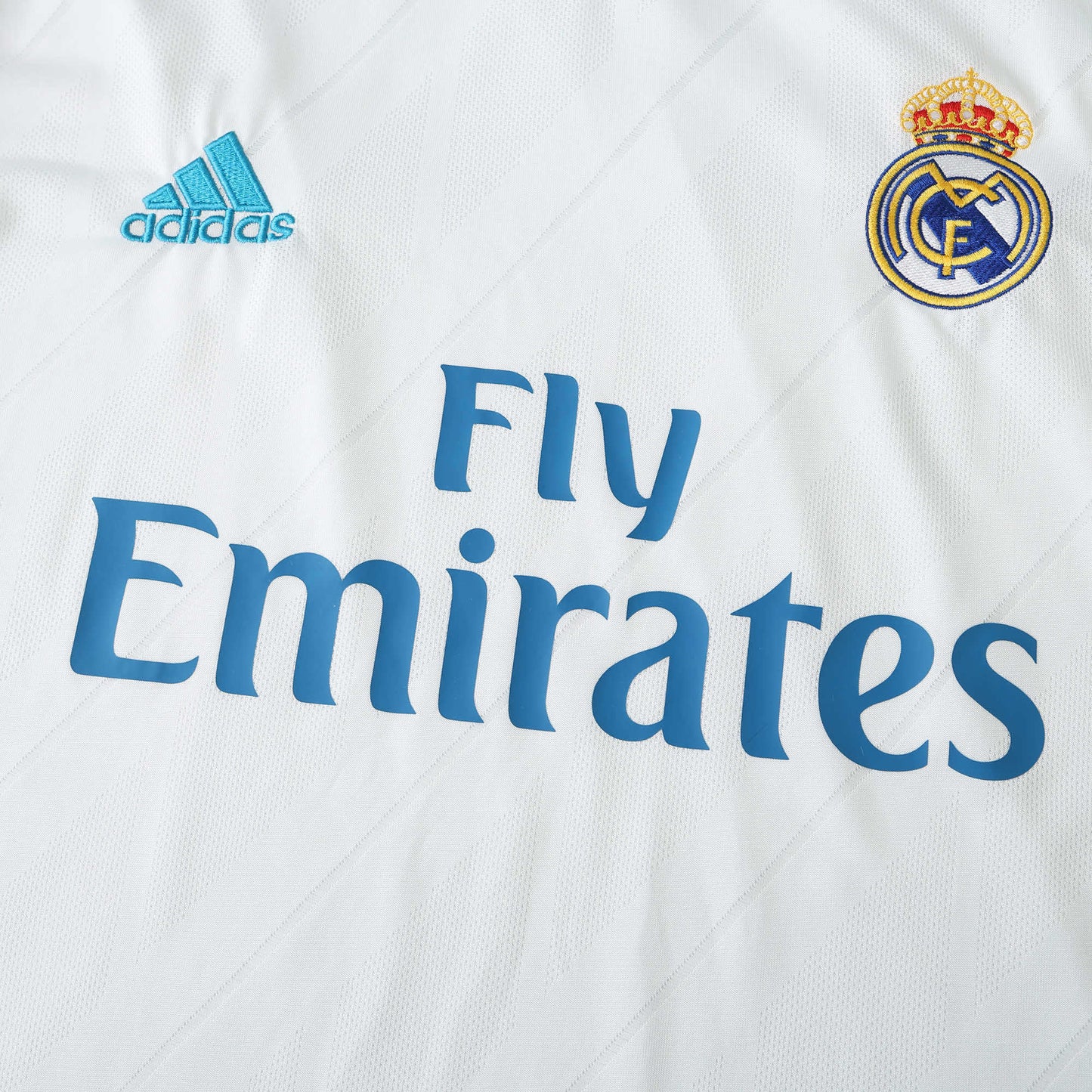 Camisa Real Madrid I 2017/18 Manga Longa