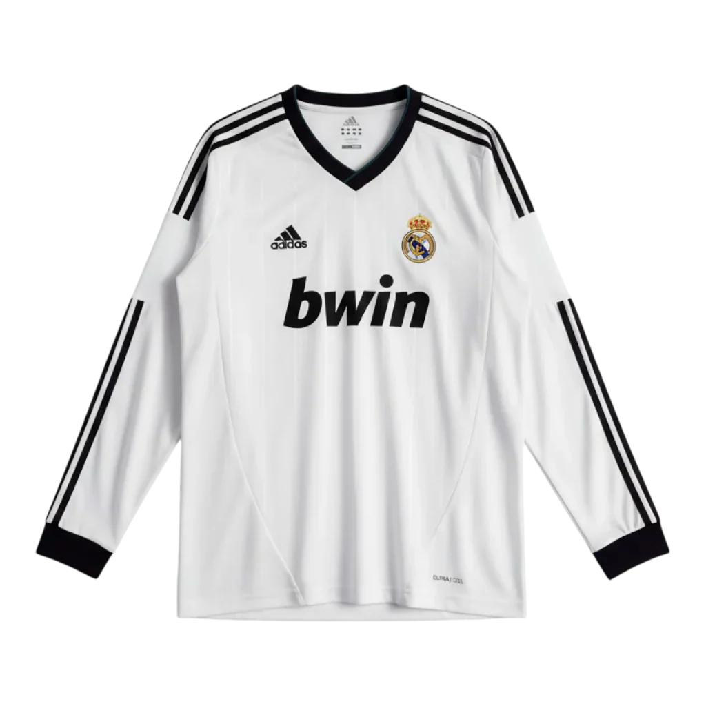 Camisa Real Madrid I 2012/13 Manga Longa