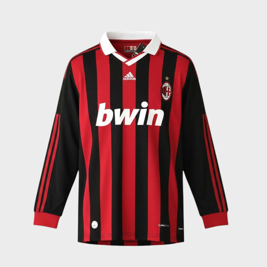 Camisa Milan I 2009/10 Manga Longa