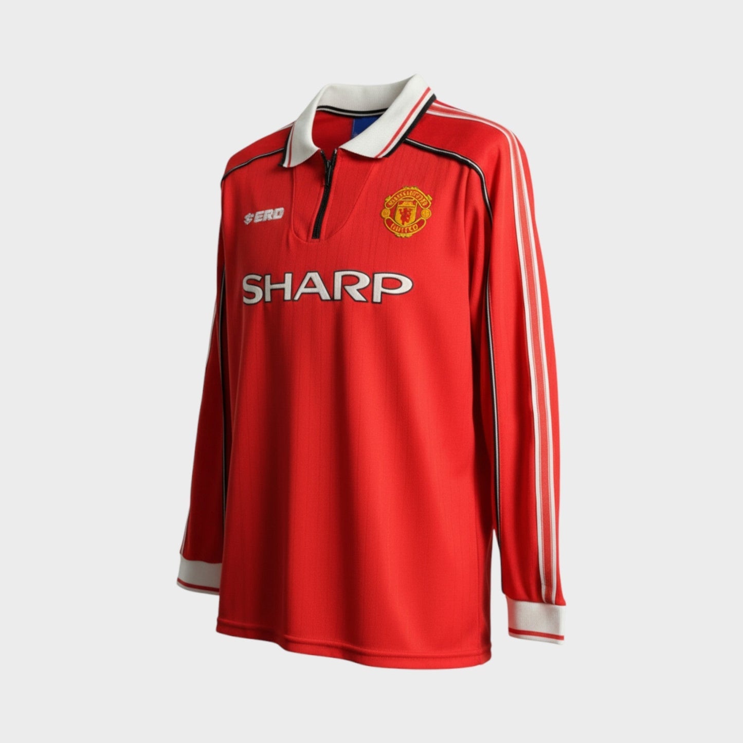 Camisa Manchester United I 1999/00 Manga Longa