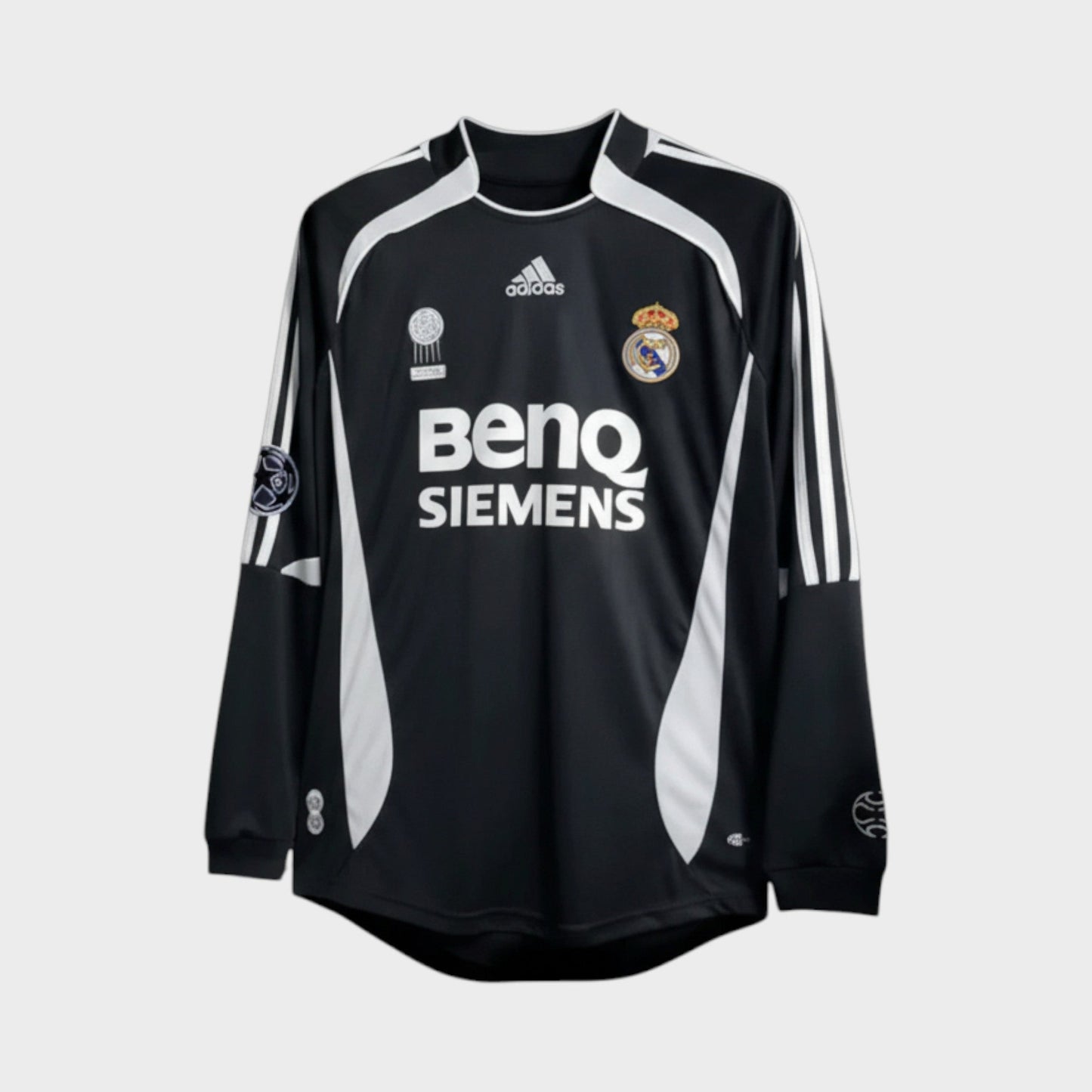 Camisa Real Madrid II 2006/07 Manga Longa