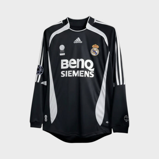 Camisa Real Madrid II 2006/07 Manga Longa