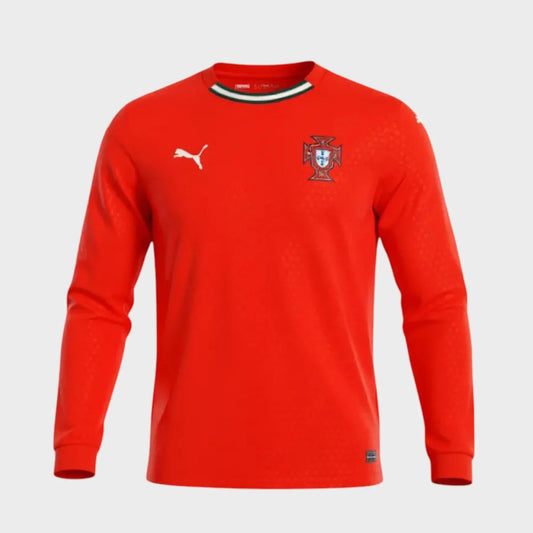 Camisa Portugal I 2025 Manga Longa