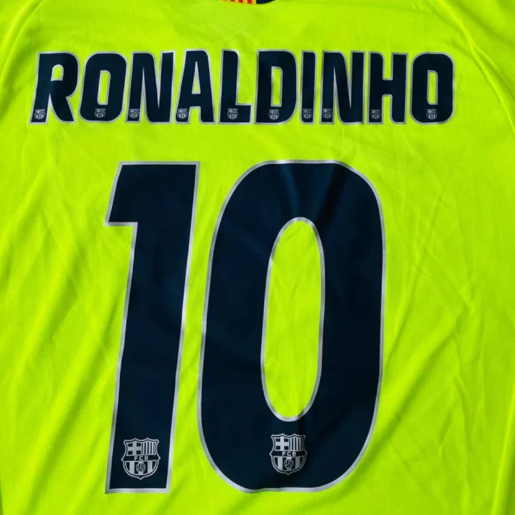 Camisa Barcelona II 2005/06 Manga Longa